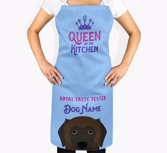 Queen of the Kitchen: Personalized {breedFullName} Apron